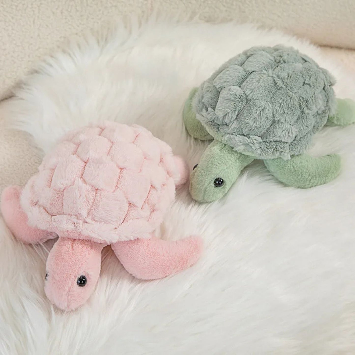 Tina la Tortue<br>Doudou tortue plat