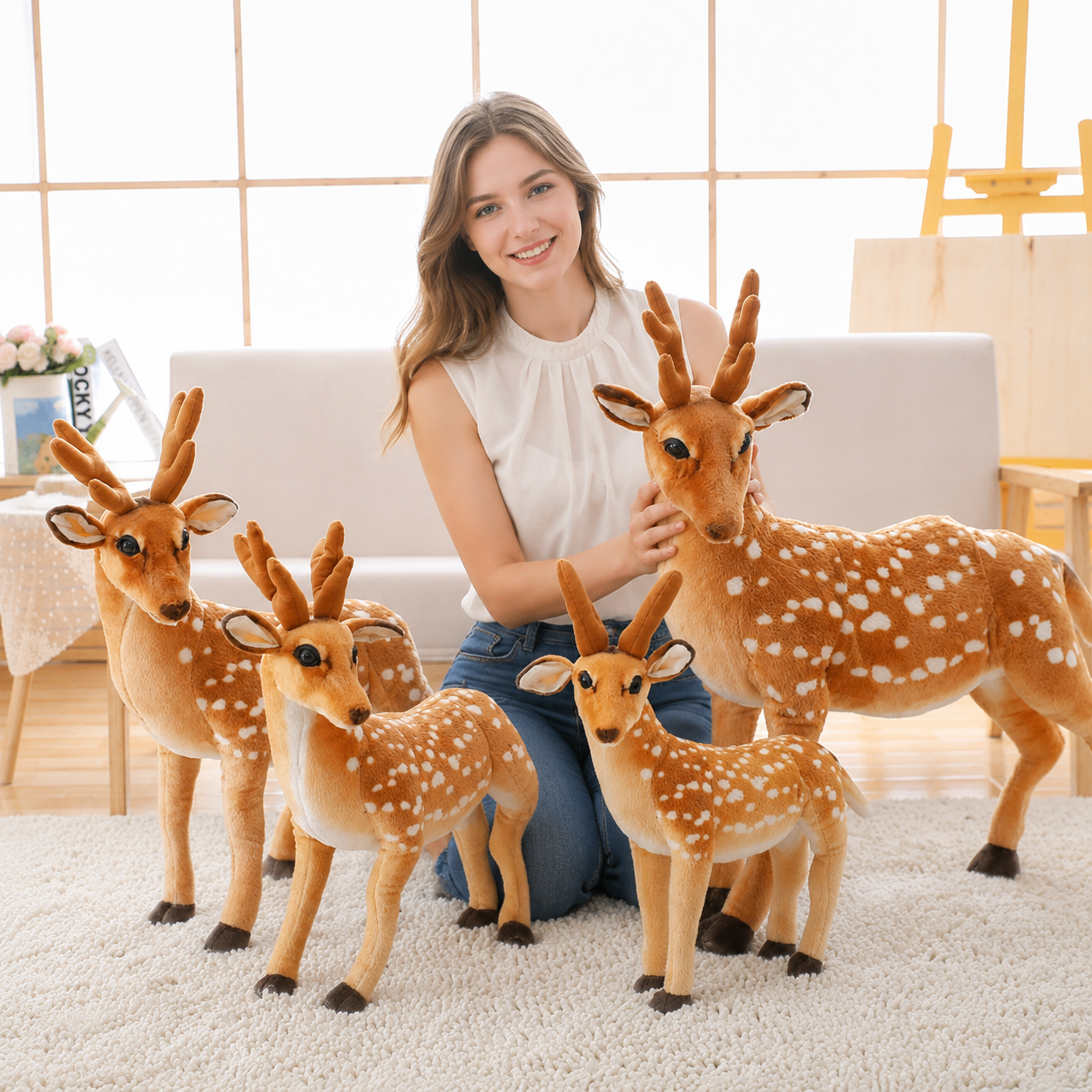 Peluche biche