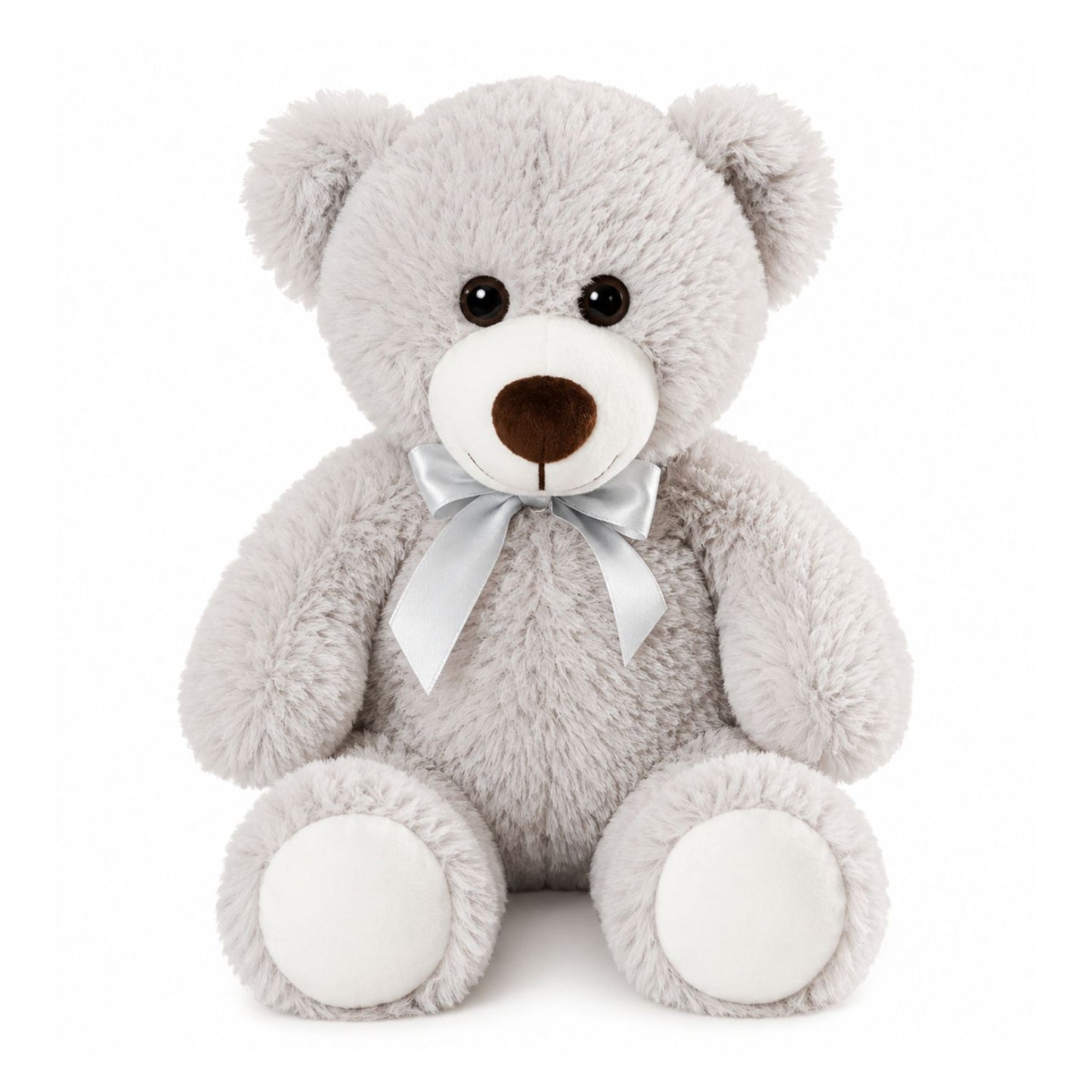 Ours en peluche gris