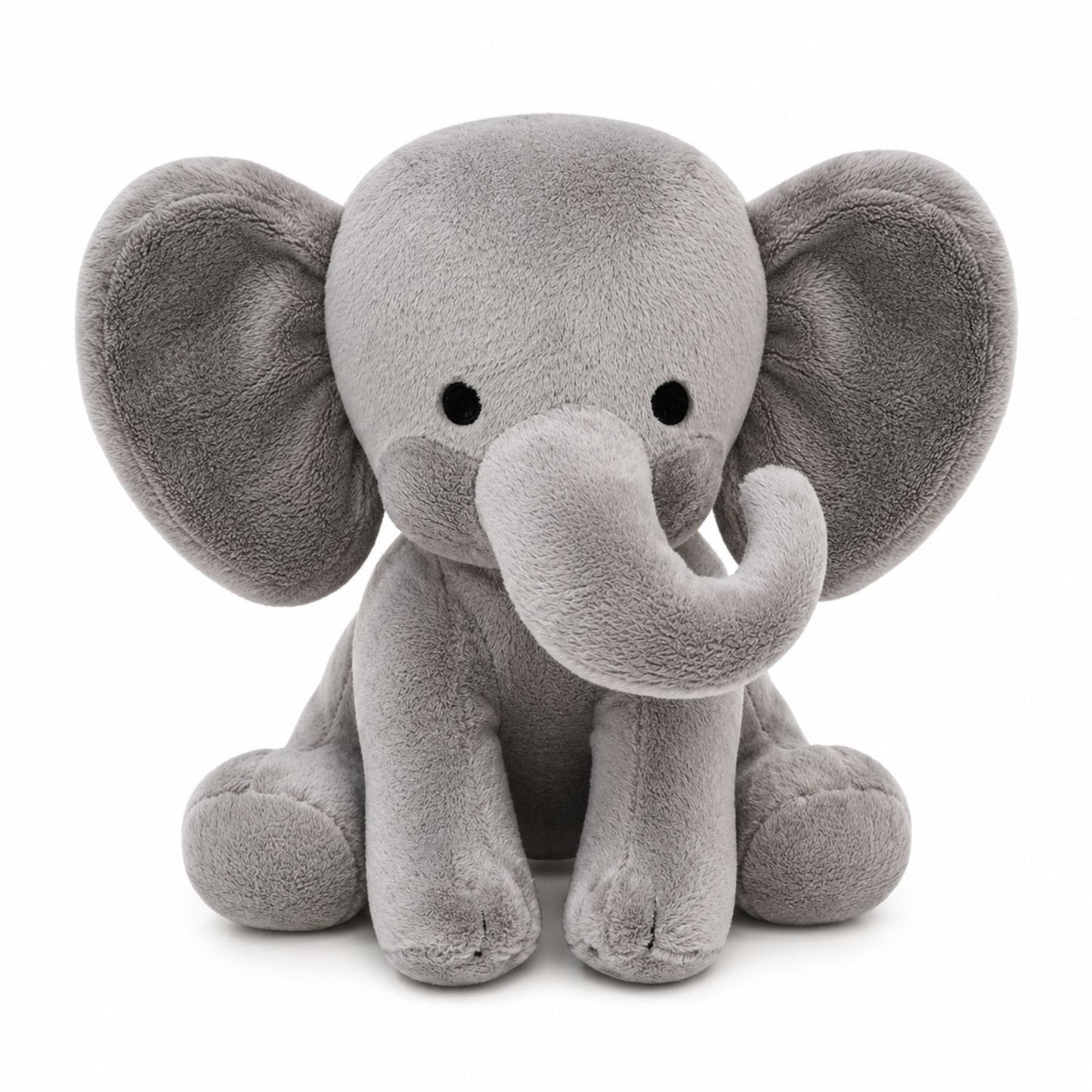 Peluche éléphant gris