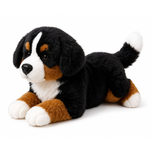 Peluche bouvier bernois