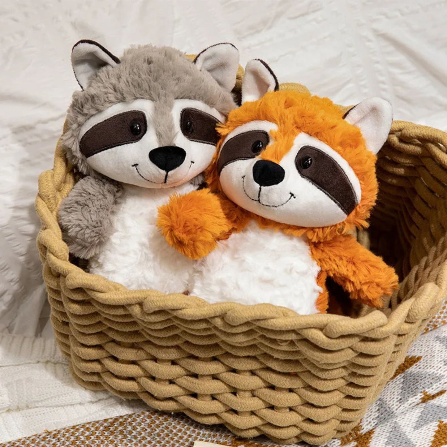 Peluche raton laveur