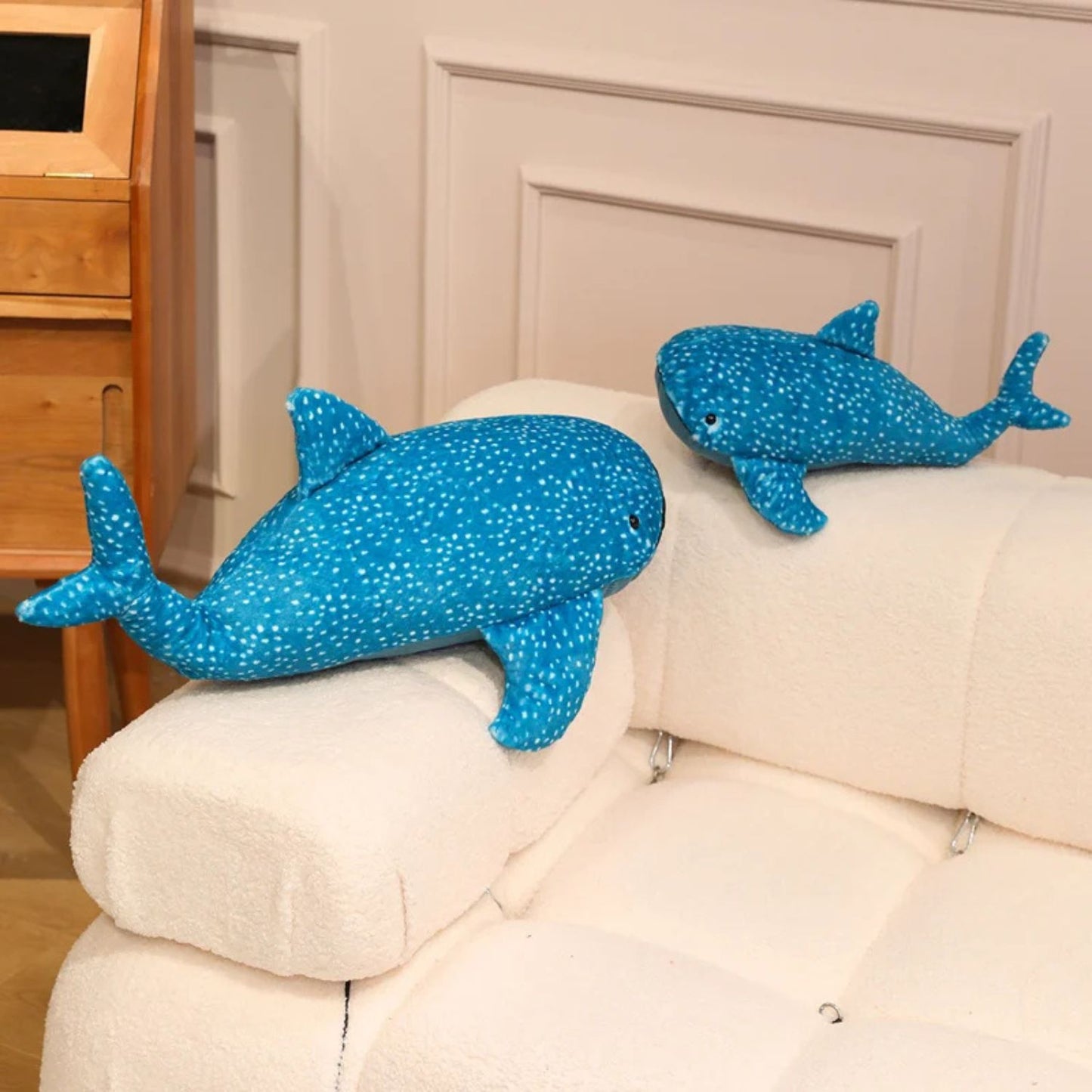 Peluche requin baleine