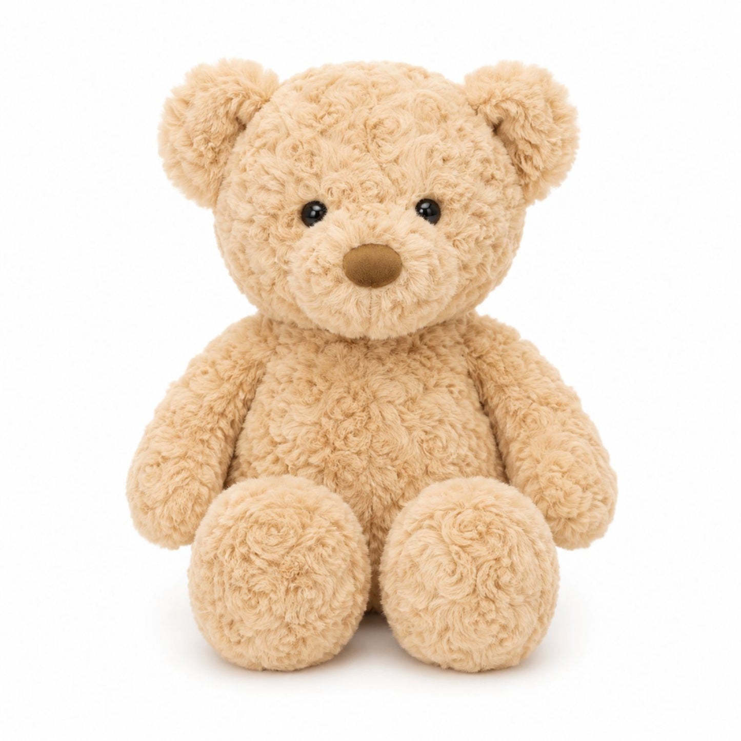 Ours en peluche beige