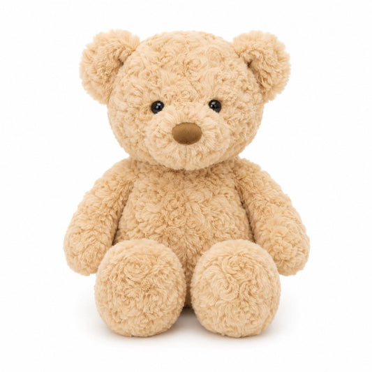 Ours en peluche beige