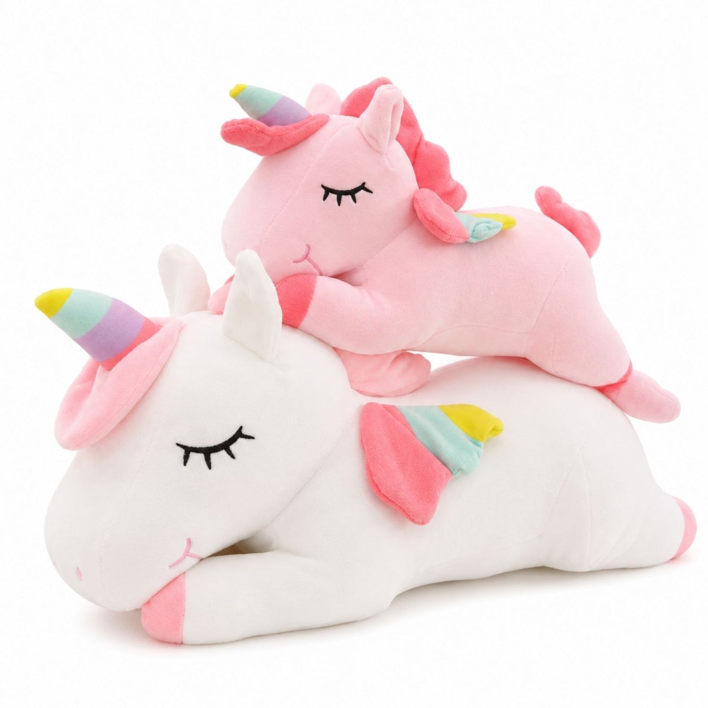 Peluche licorne géante