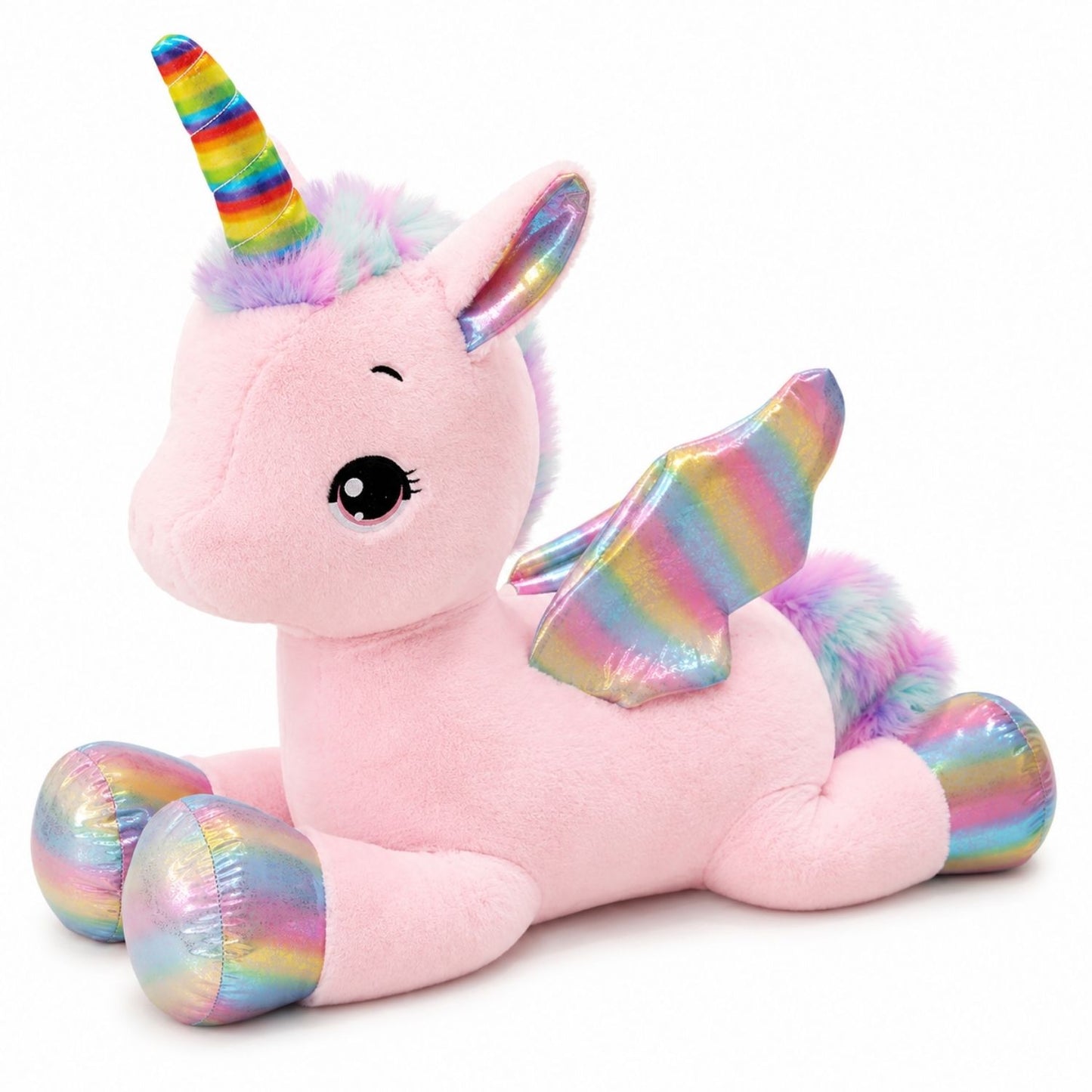 Grande peluche licorne