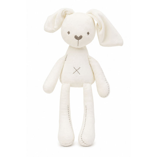 Peluche lapin blanc