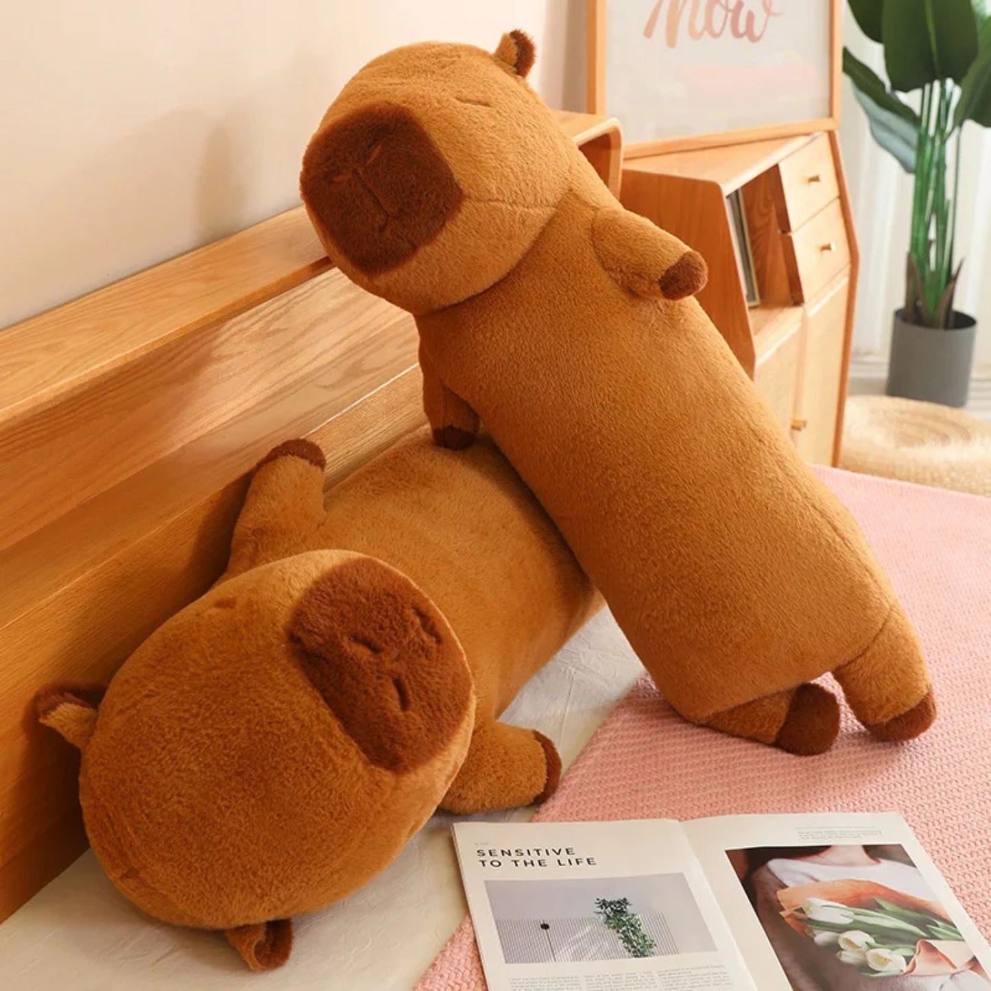 Capybara peluche géante