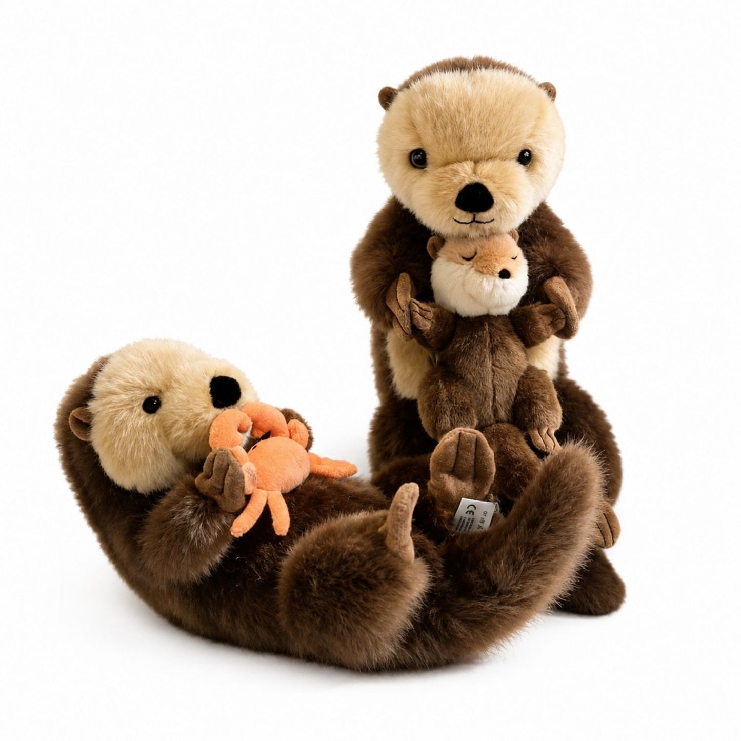 Loutre peluche apaisante