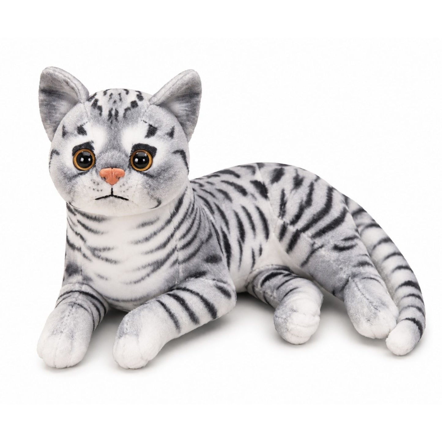 Chat en peluche réaliste