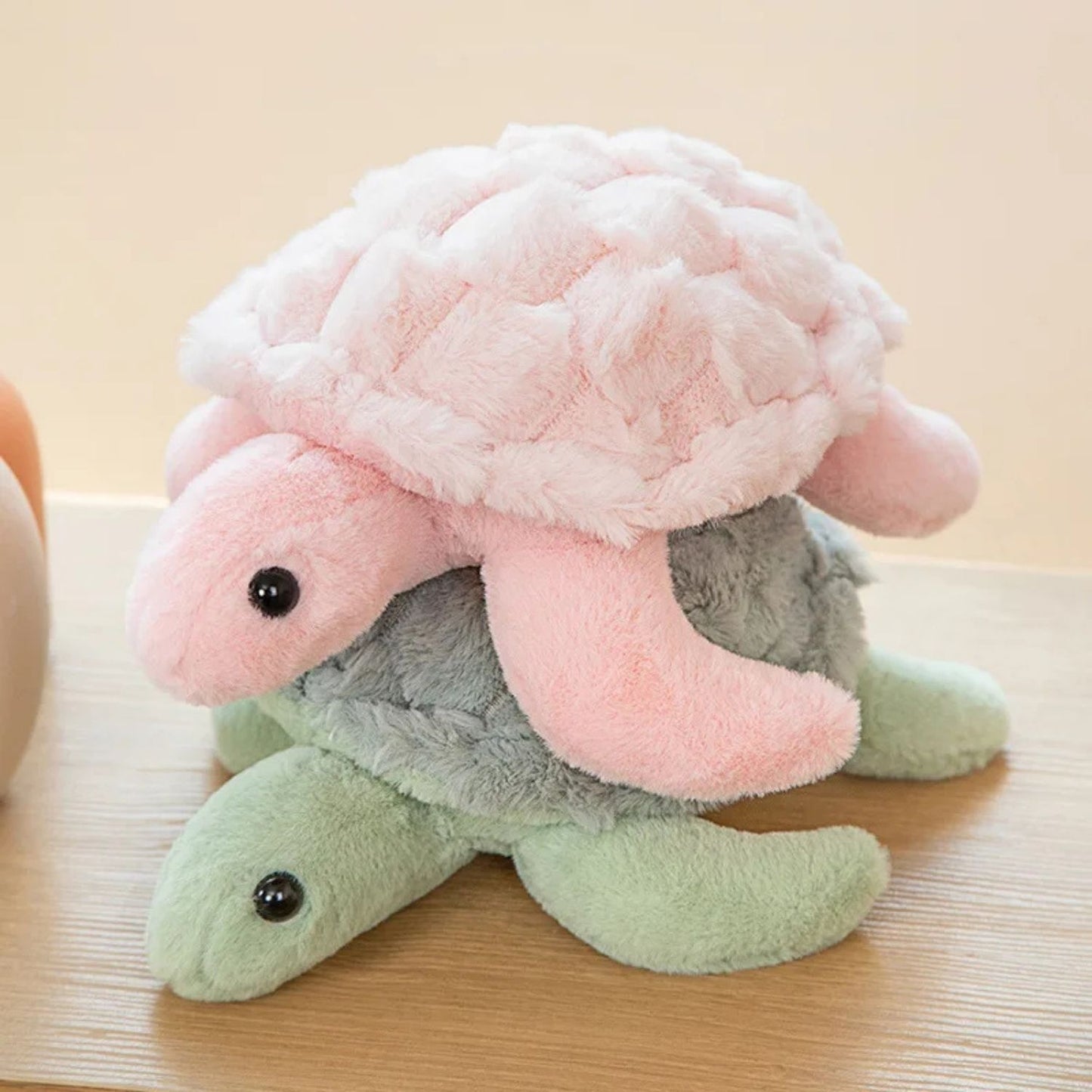 Tina la Tortue<br>Doudou tortue plat