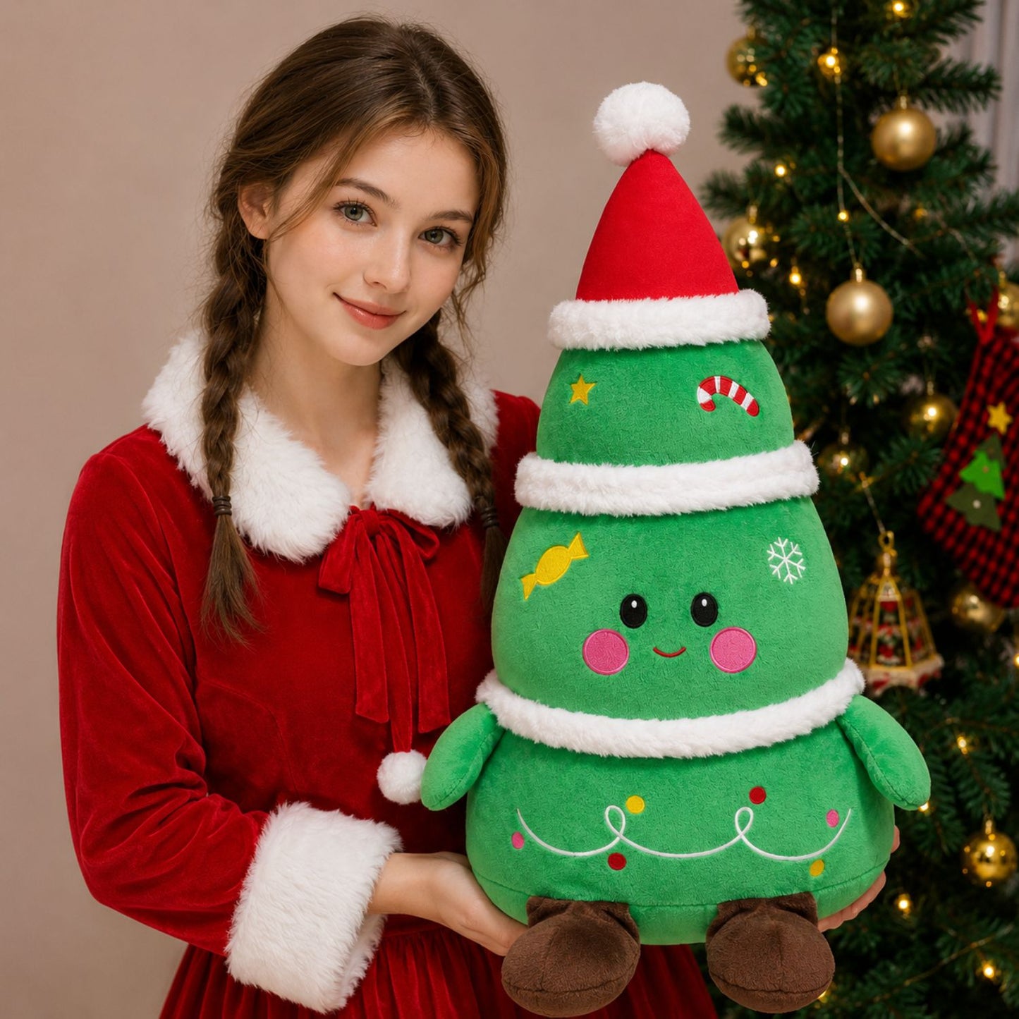 Peluche sapin de noël