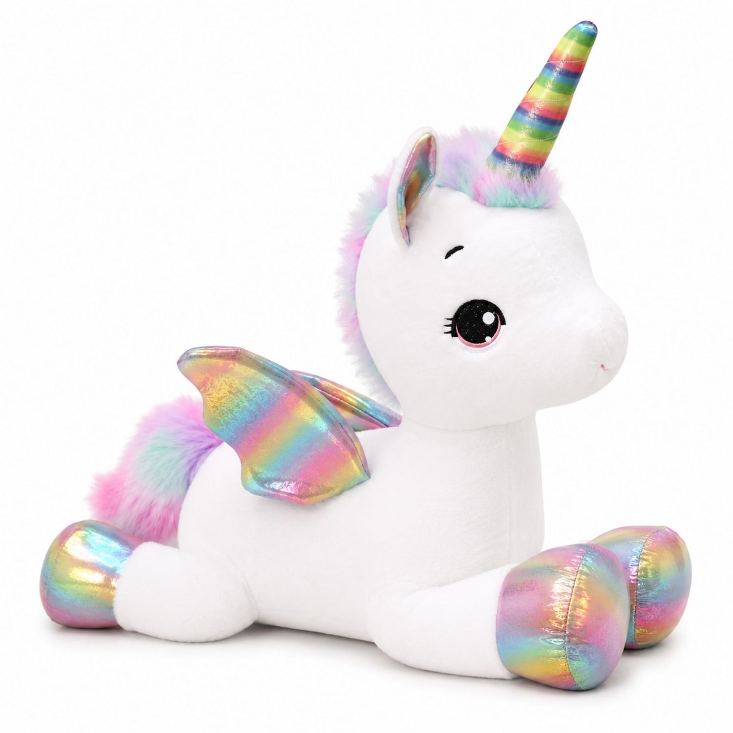 Grande peluche licorne