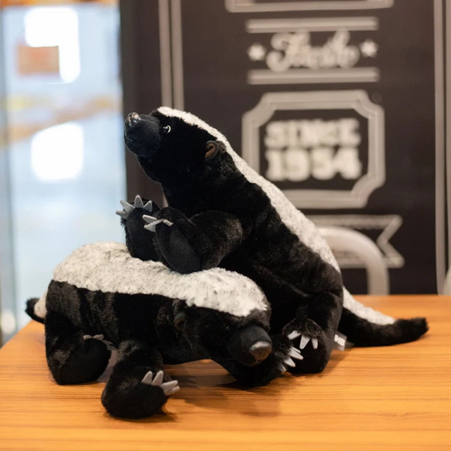 Peluche blaireau