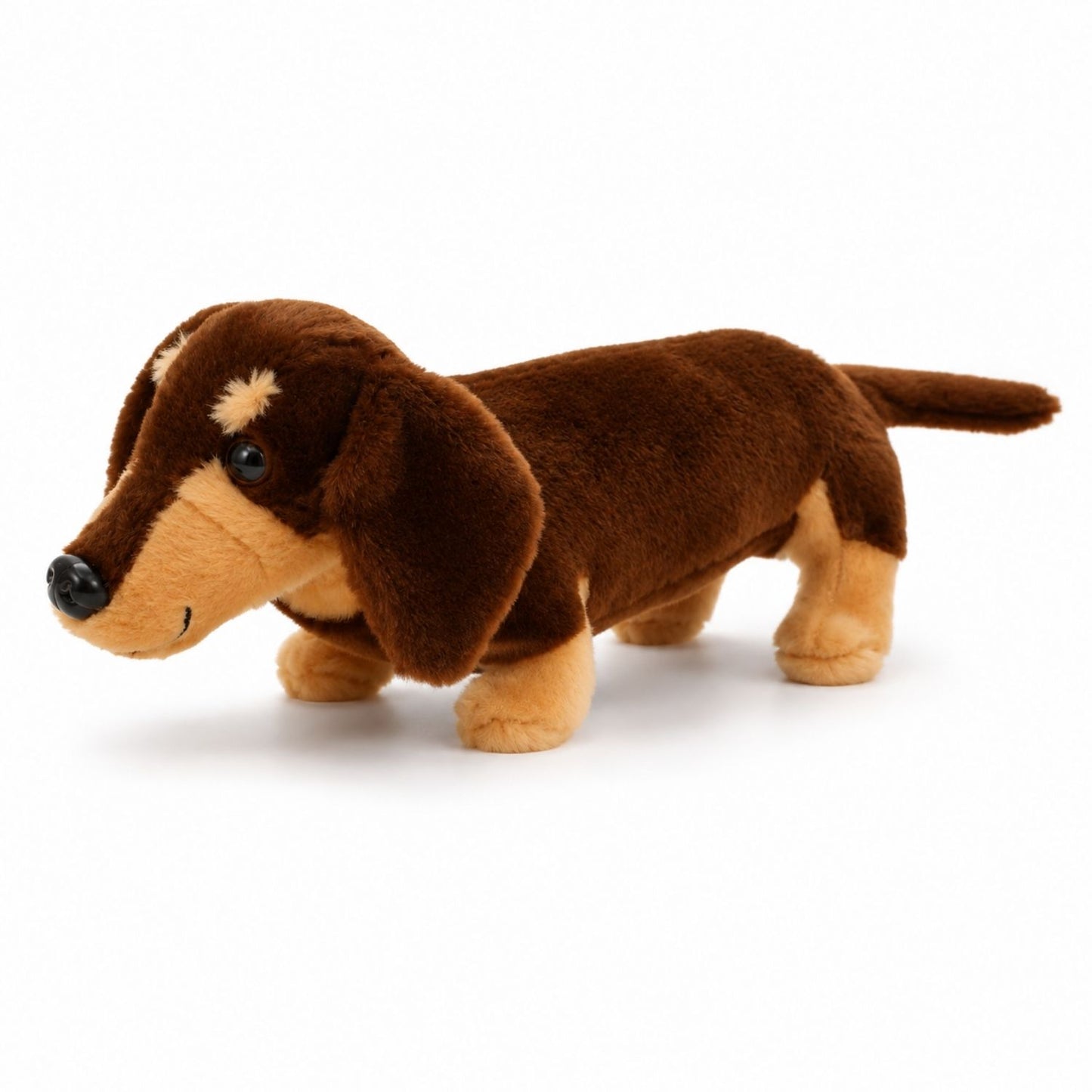 Peluche teckel poil dur