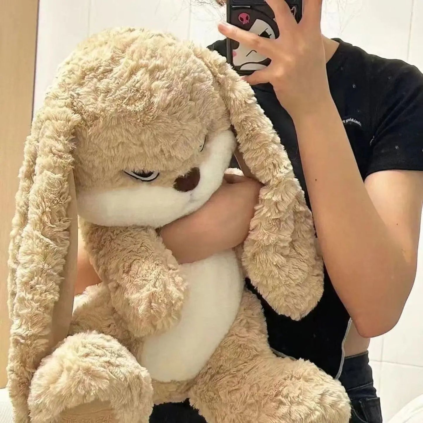 Peluche lapin géant