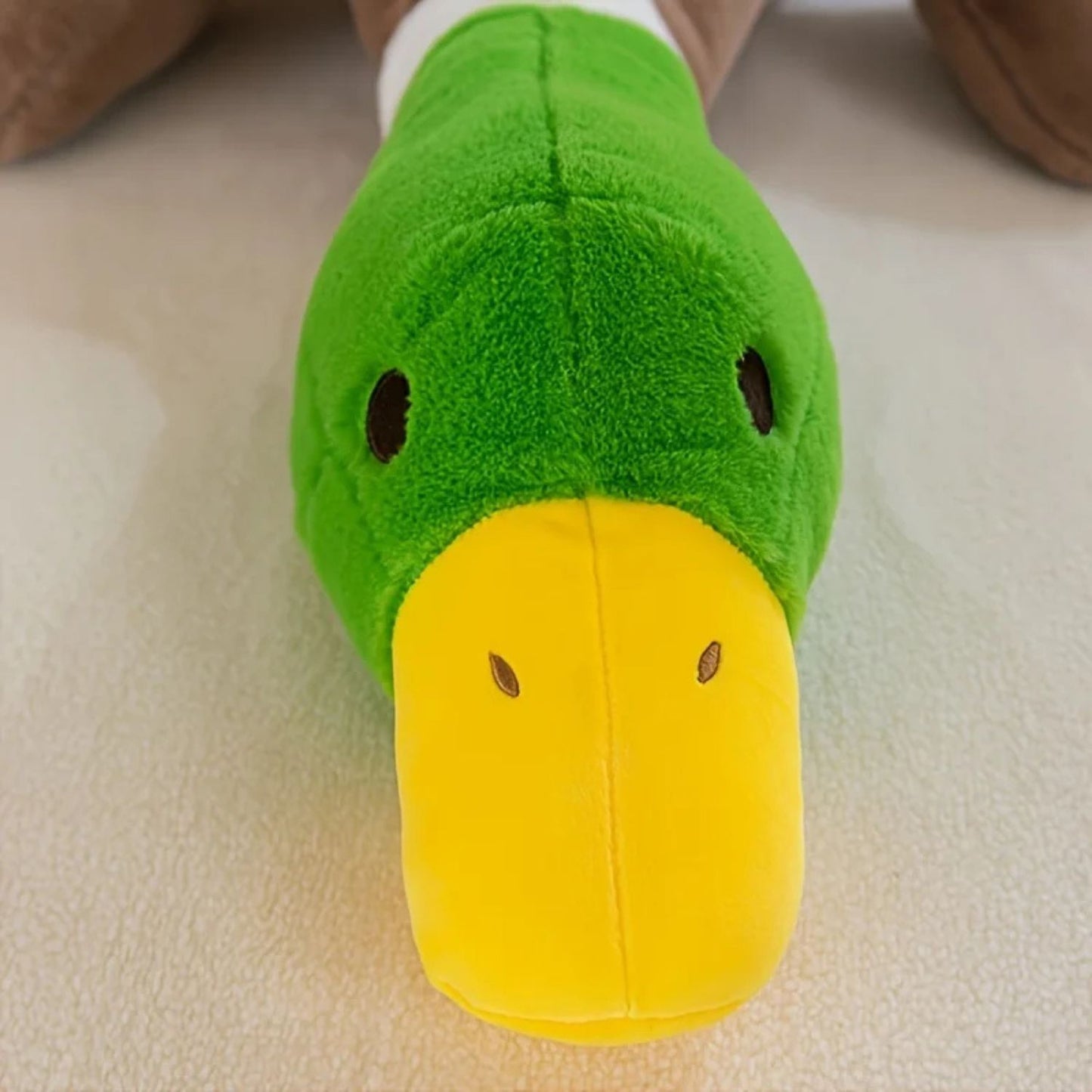Peluche canard colvert