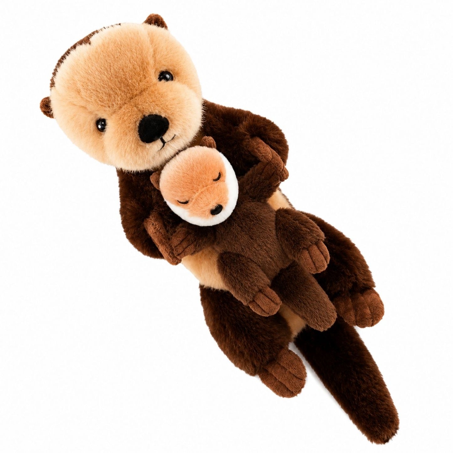 Loutre peluche apaisante