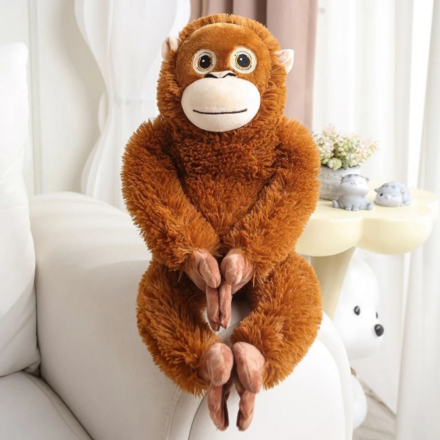 Peluche géante singe