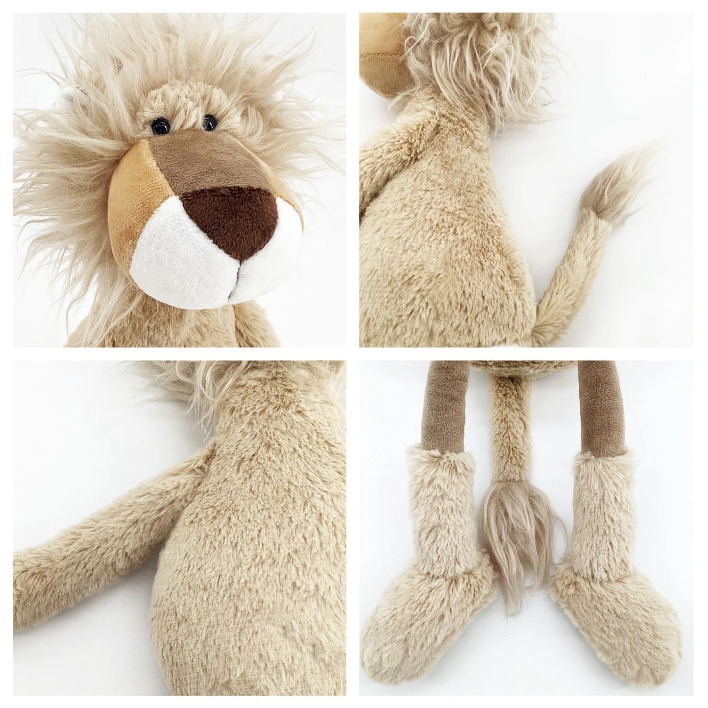 Peluche lion géant
