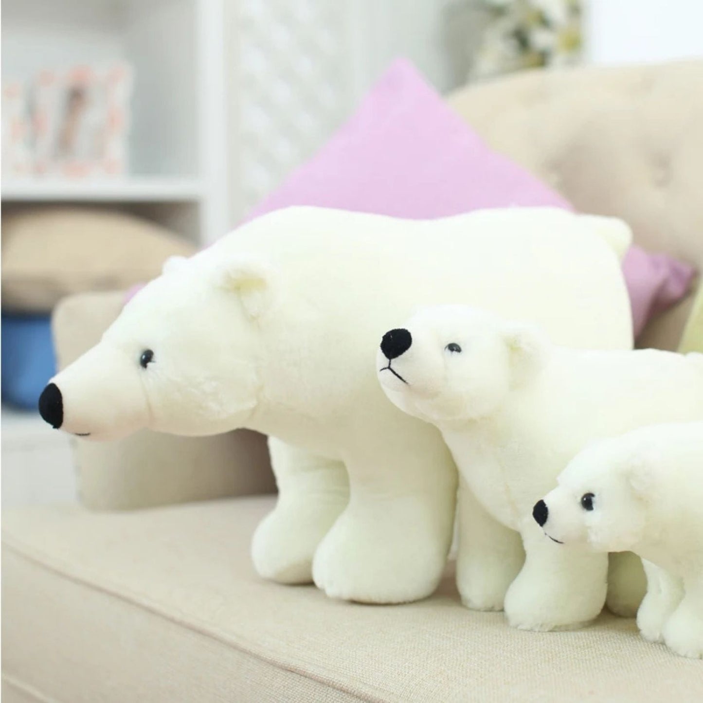 Peluche ours polaire