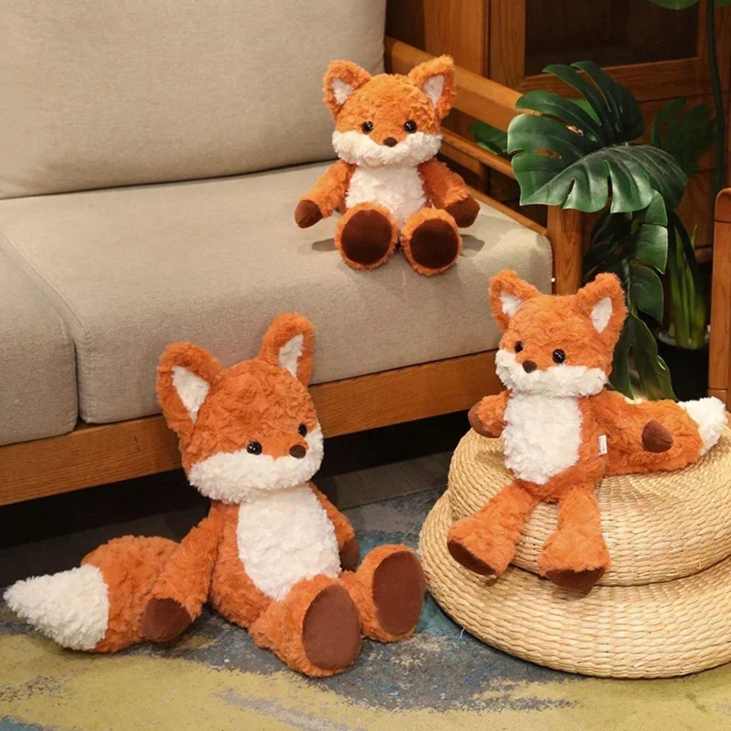 Peluche renard xxl