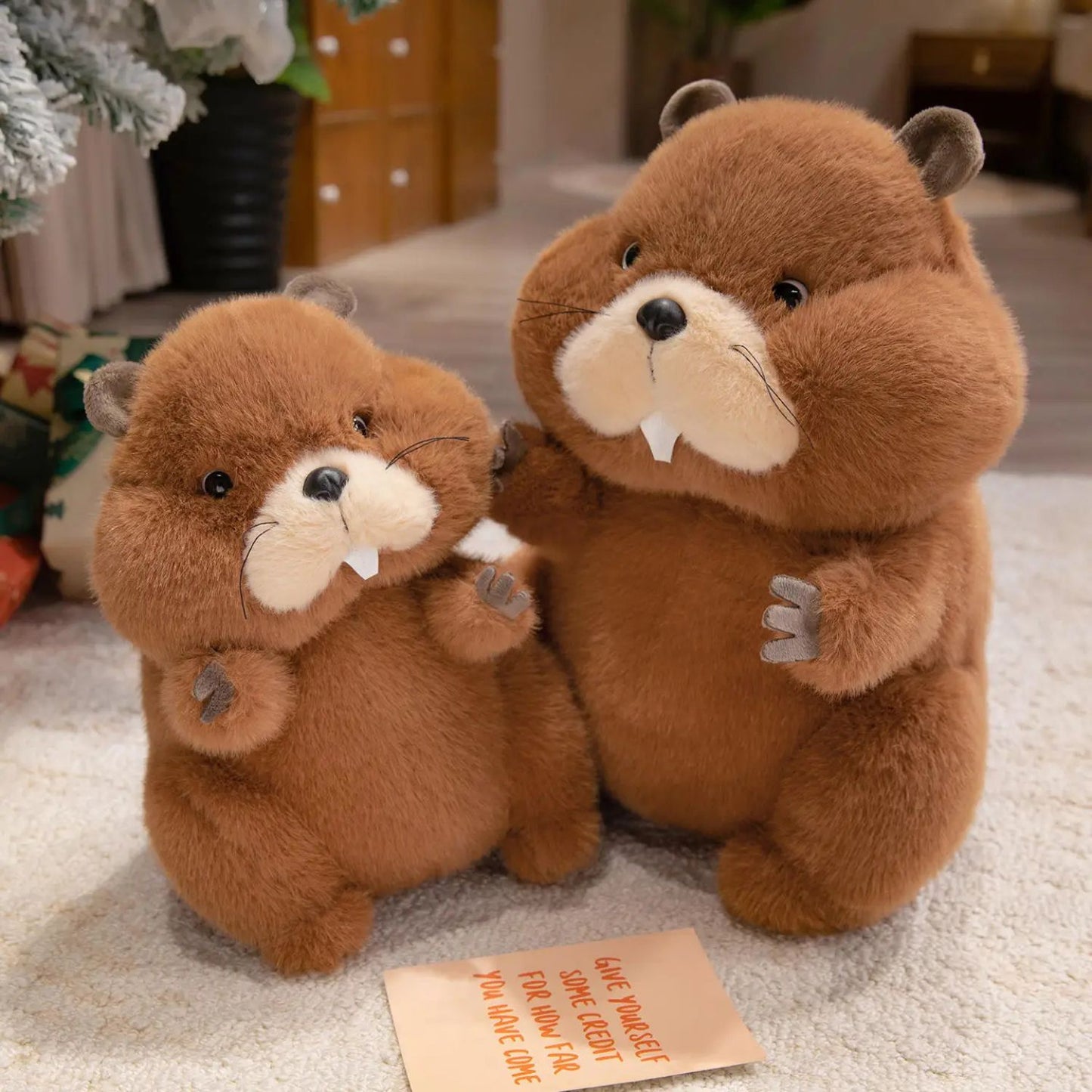 Peluche castor
