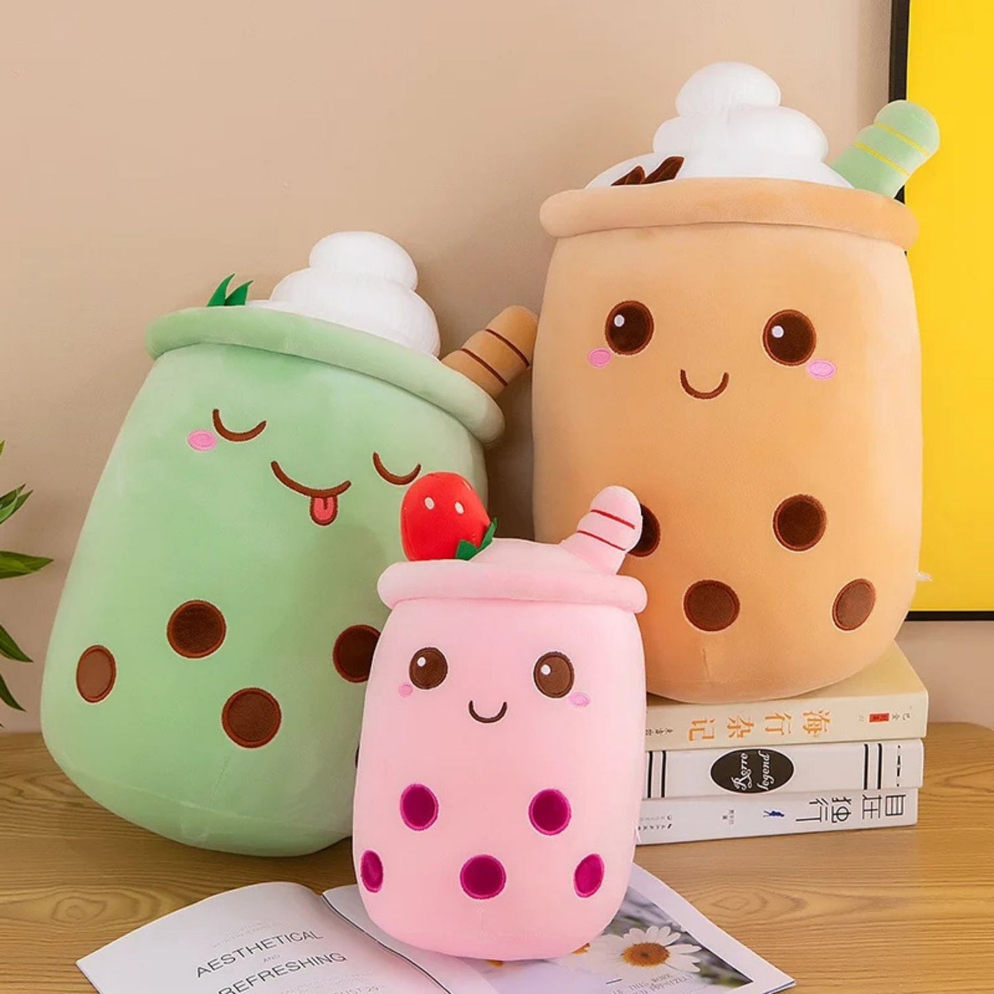 Peluche bubble tea
