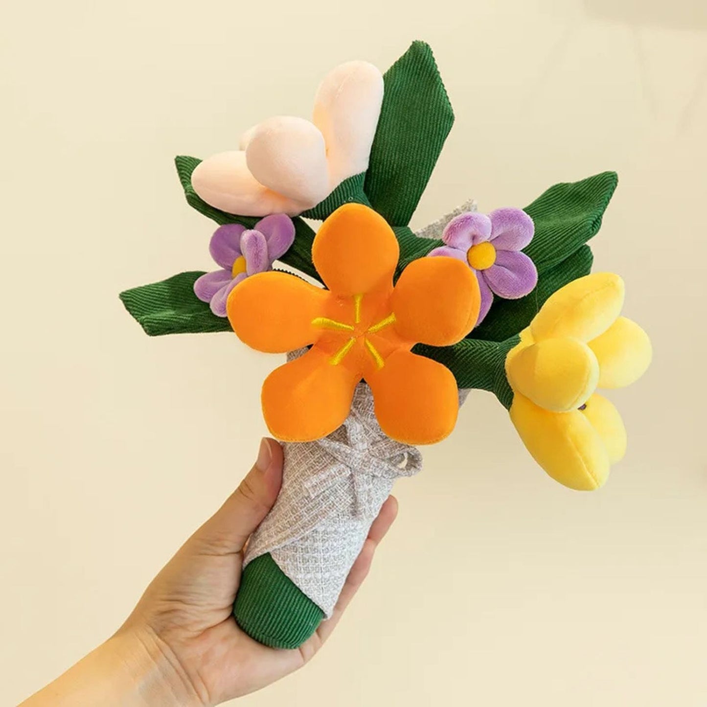 Peluche bouquet de fleur