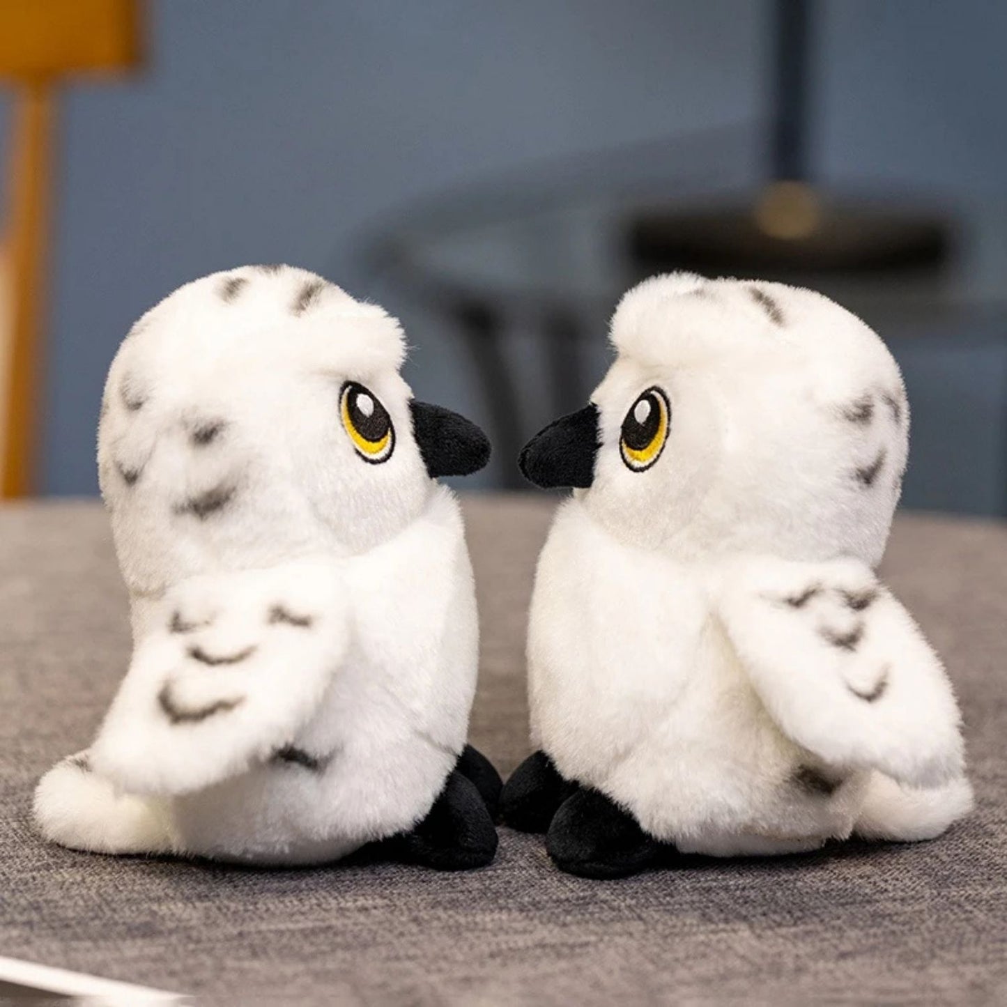 Peluche chouette effraie