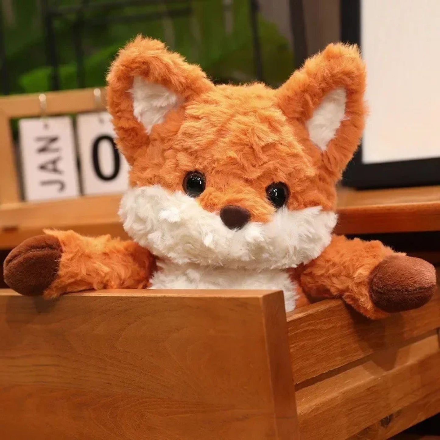 Peluche renard xxl
