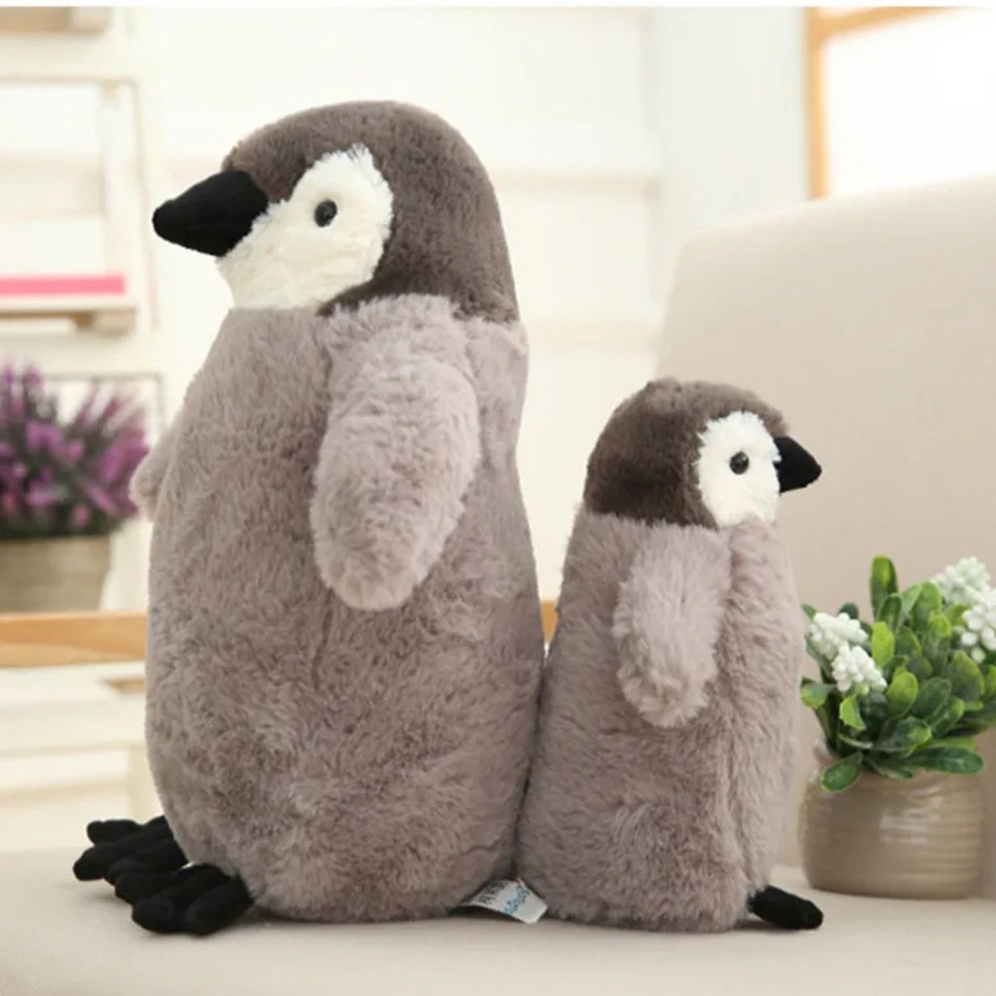 Peluche géante pingouin