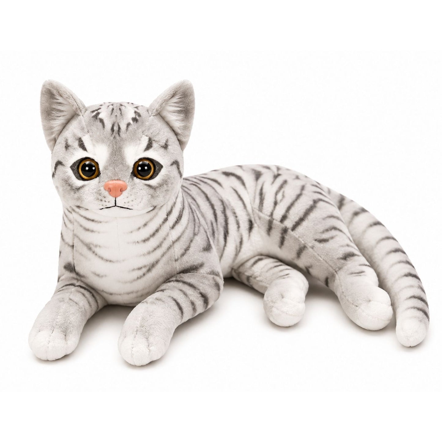 Chat en peluche réaliste