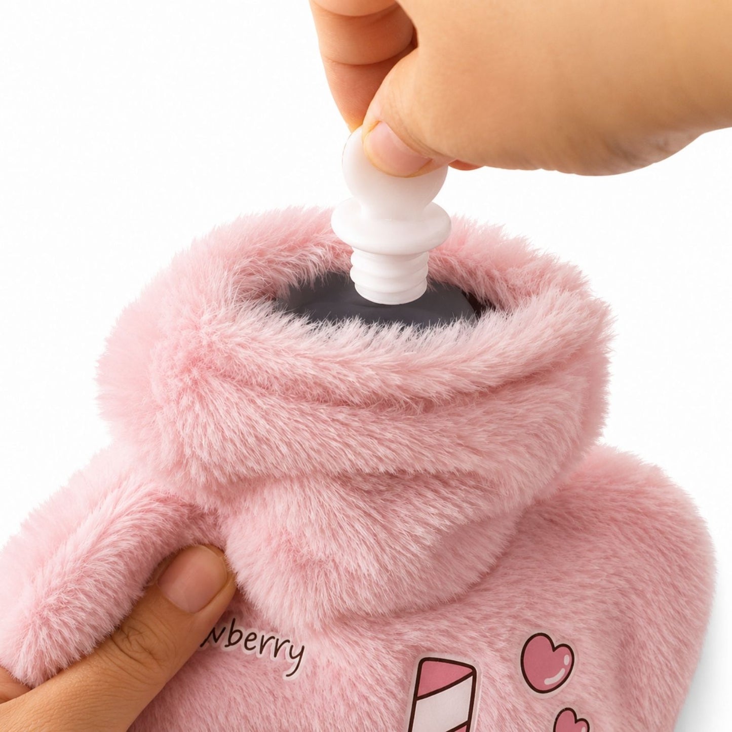 Bouillotte enfant peluche