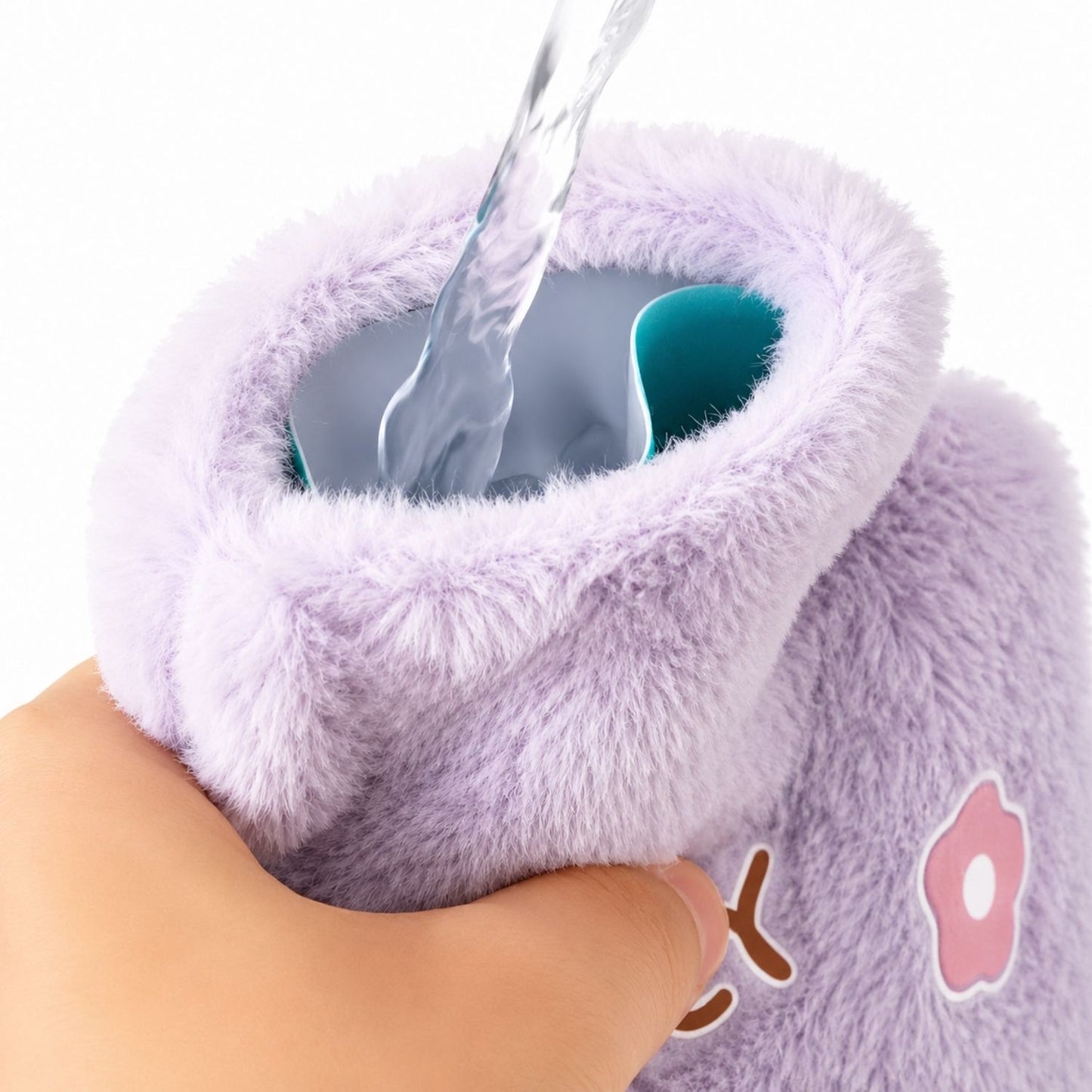 Bouillotte enfant peluche