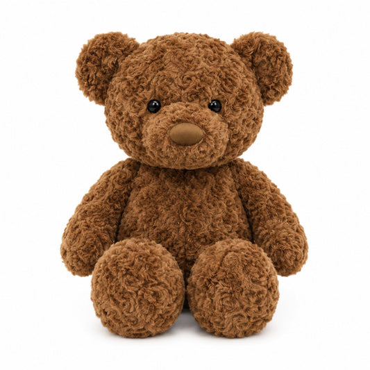 Ours en peluche marron