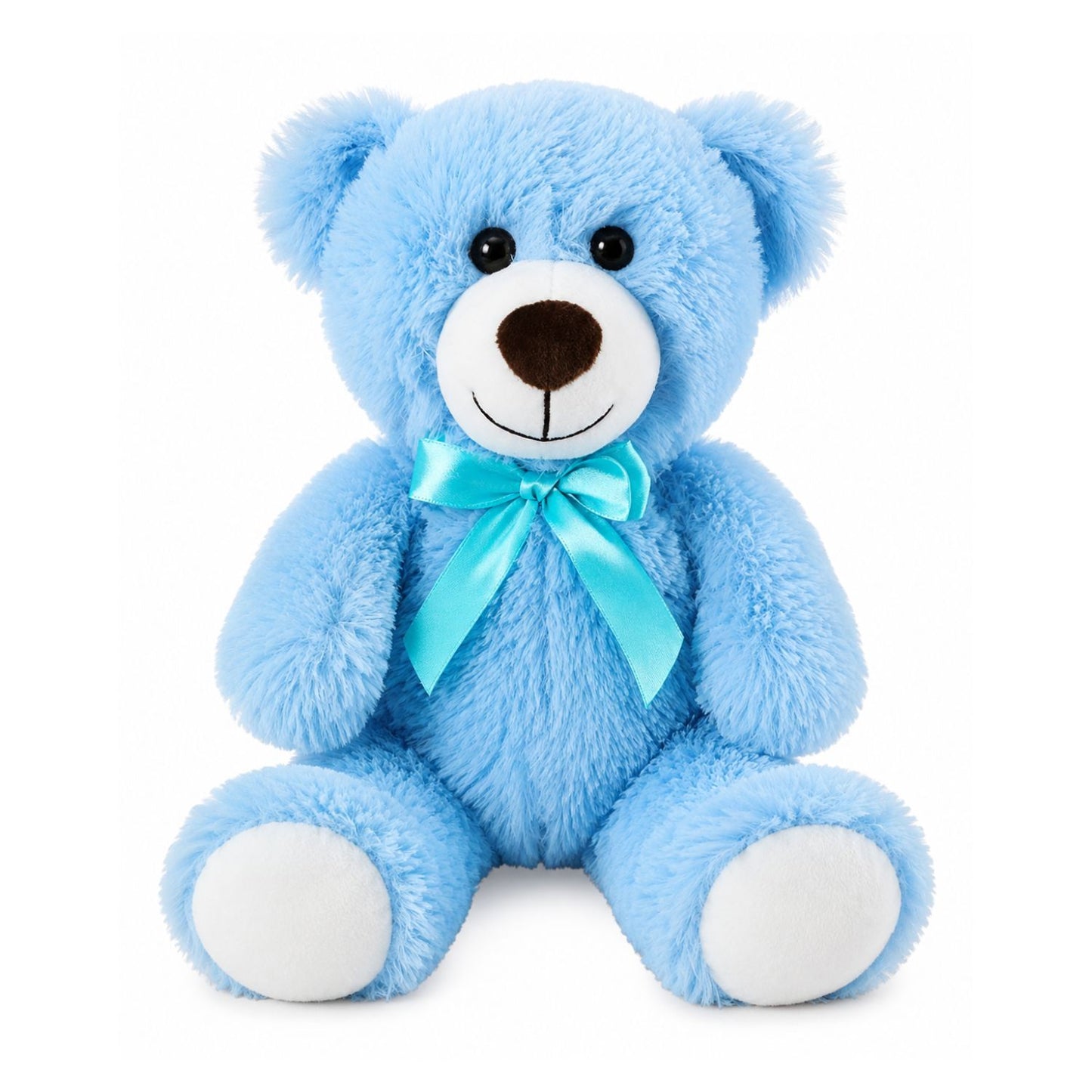 Ours en peluche bleu