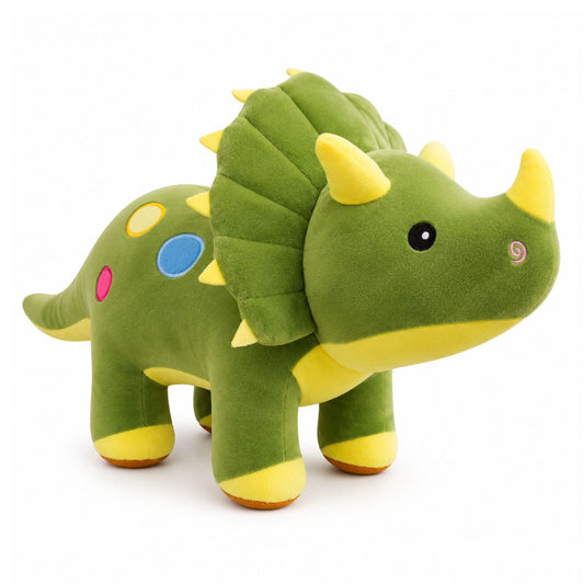 Peluche dinosaure vert