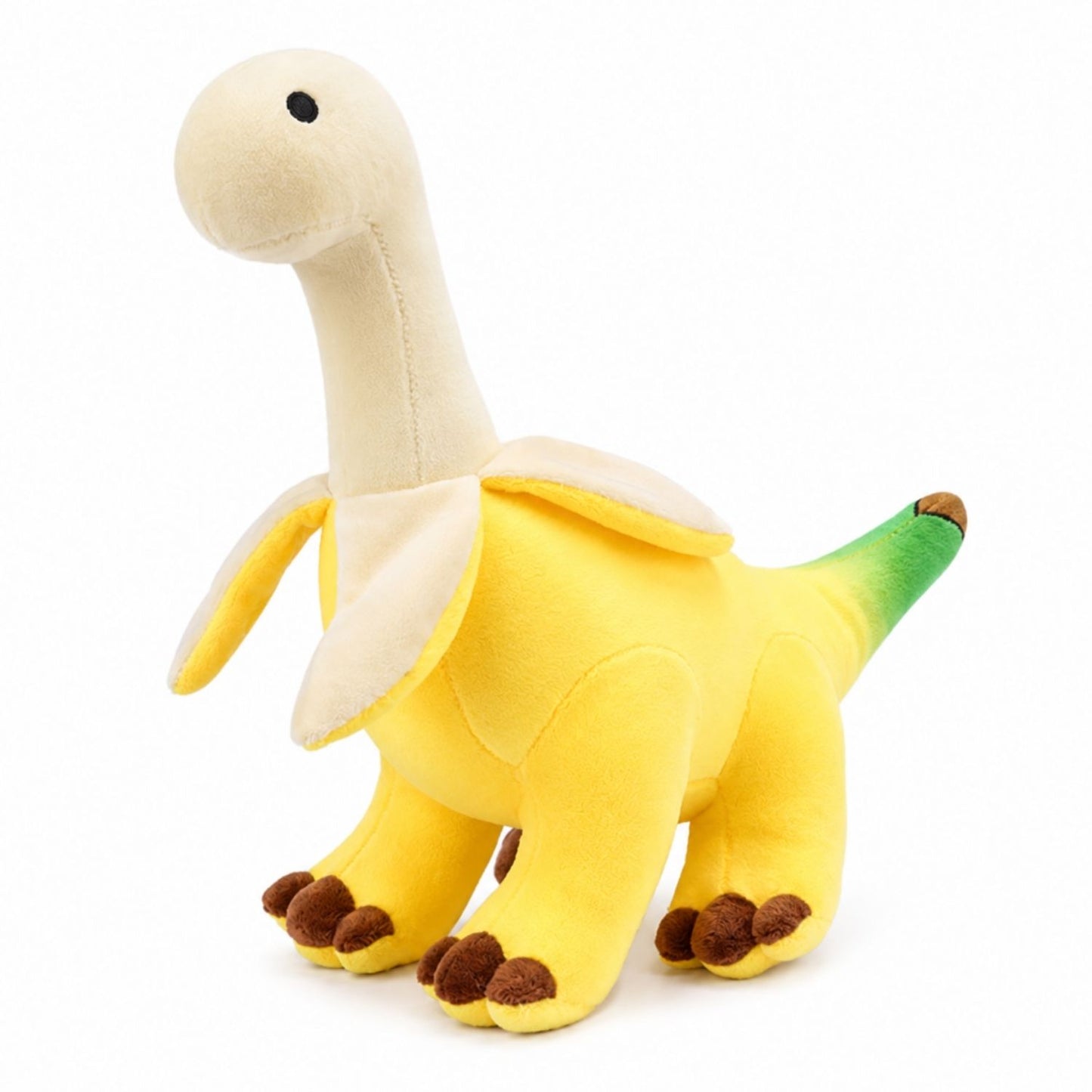 Peluche dinosaure banane