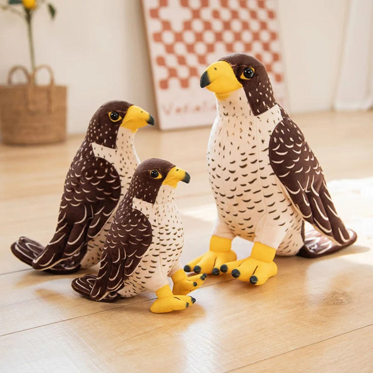 Peluche aigle