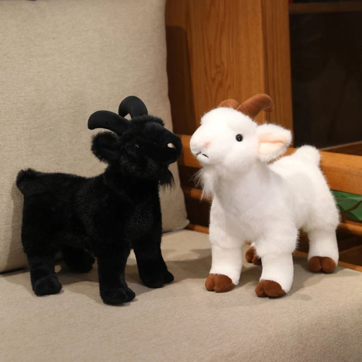 Peluche chèvre
