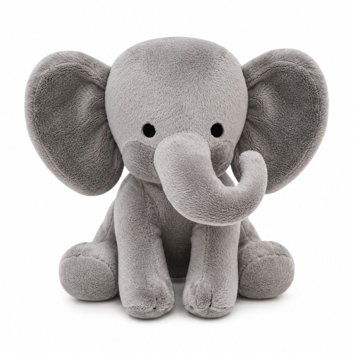 Peluche éléphant gris