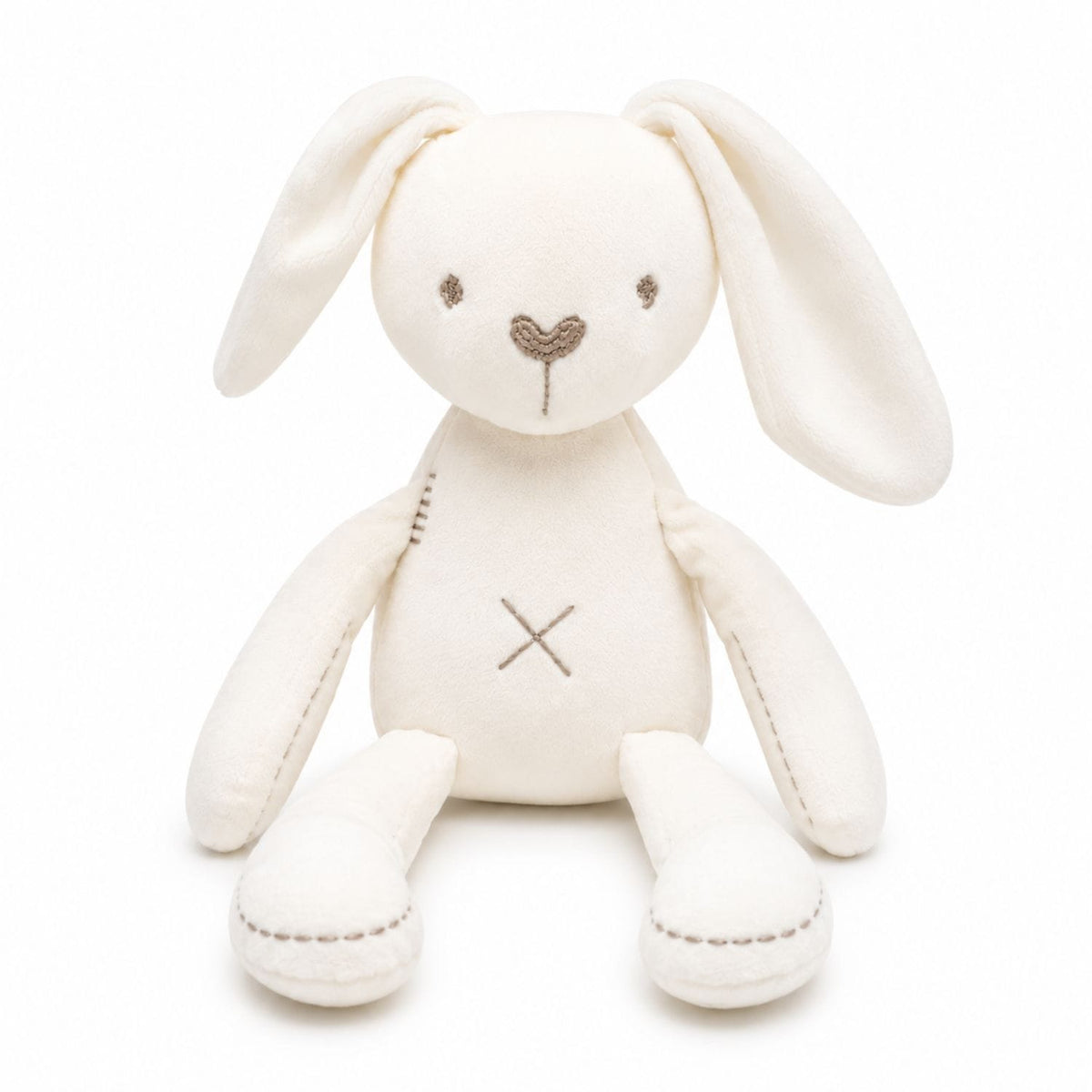 Peluche lapin blanc