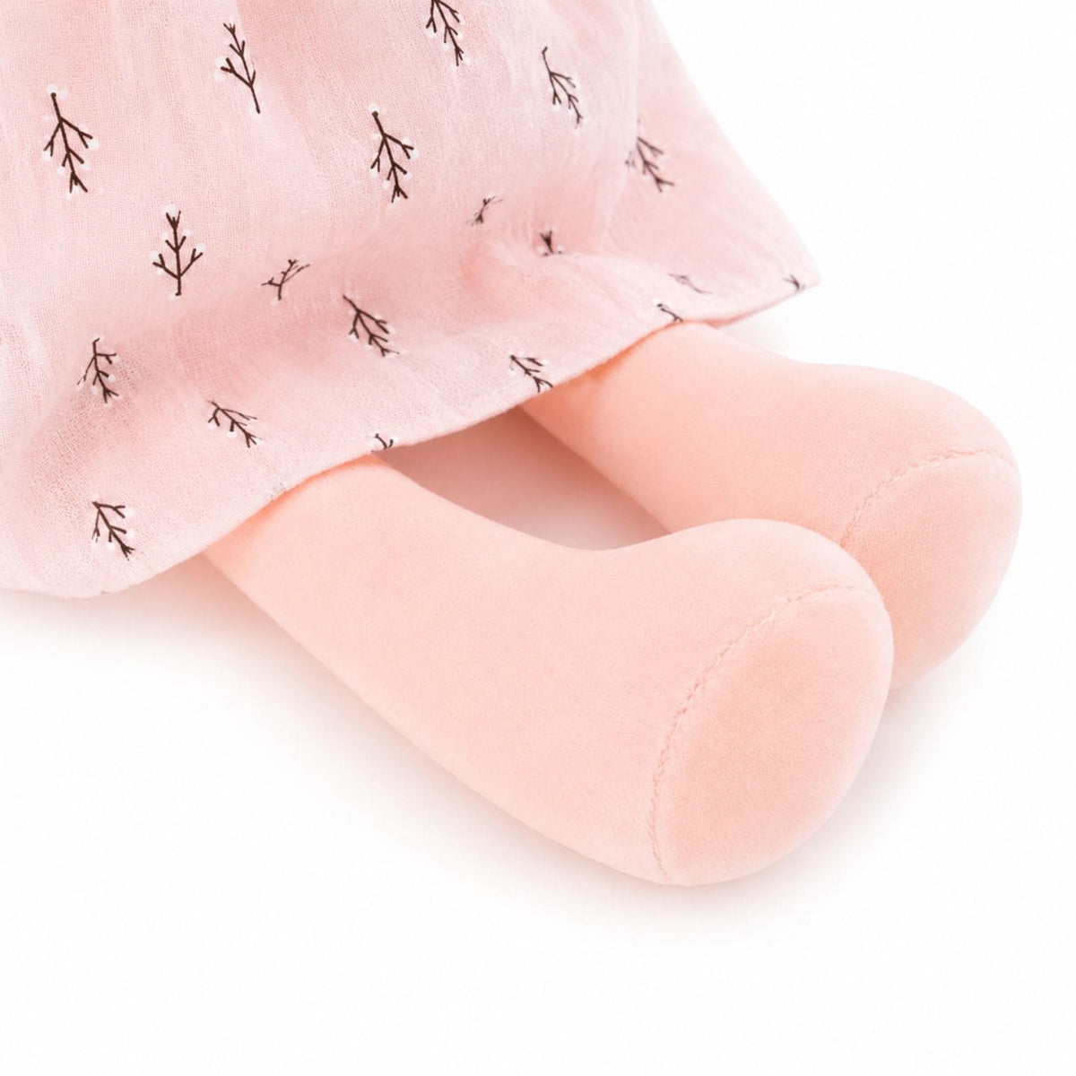 Peluche lapin rose