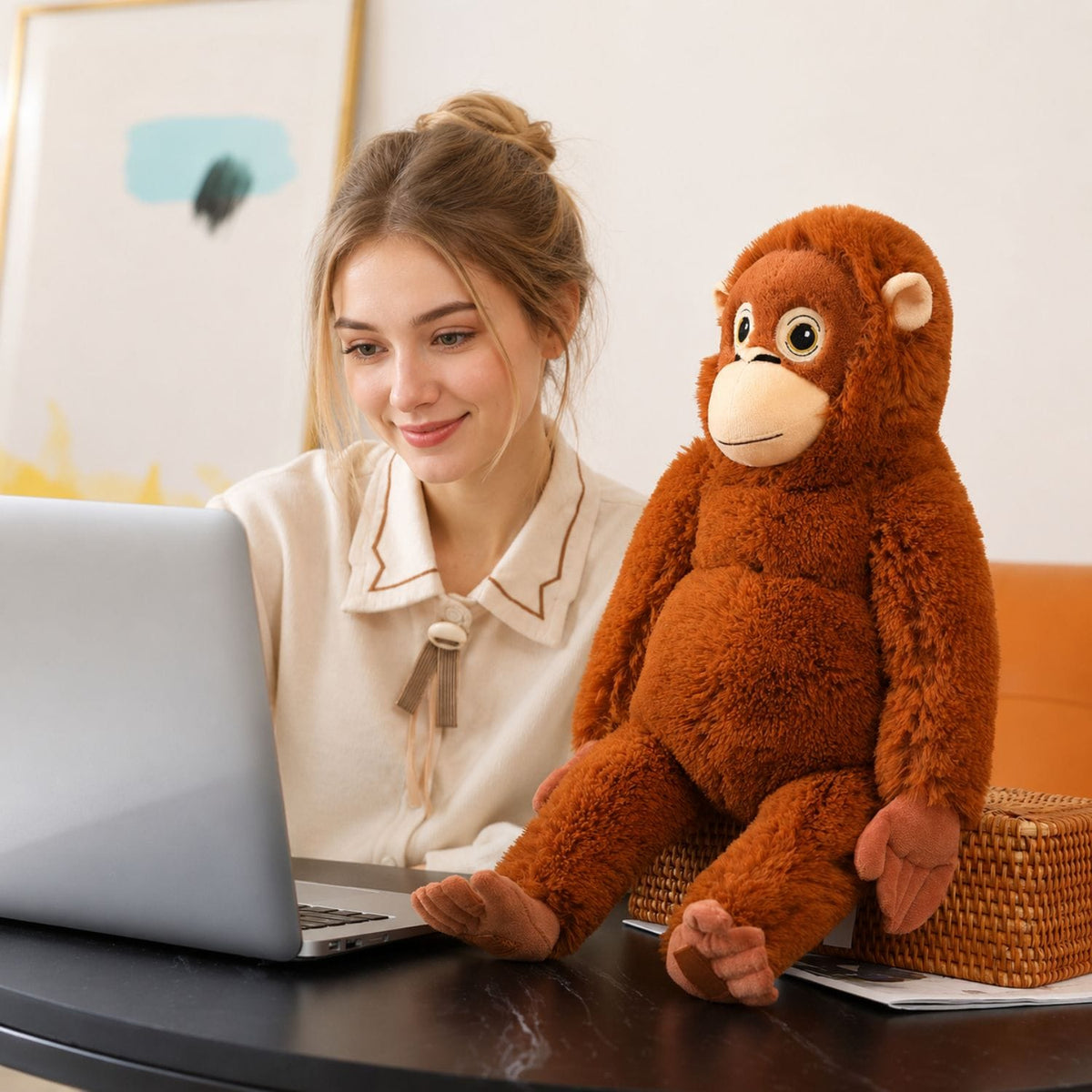Peluche orang-outan
